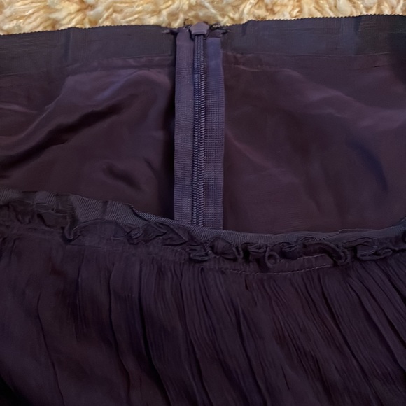 Maxazria Brown Tiered Flowy Skirt - Picture 4 of 5